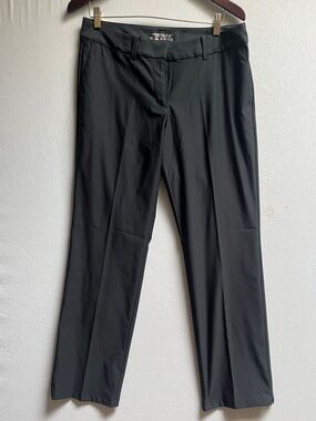 Nike Golf Dri-FIT Women's Black Dress Pants Straight Leg Sz 10